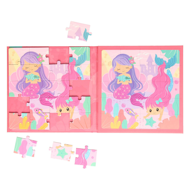 Sirena a libro puzzle magnetico