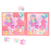 Sirena a libro puzzle magnetico
