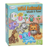 Pouring painting wild animals - afbeelding 1