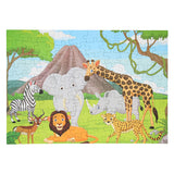 Vloerpuzzel wilde dieren, 100st. - afbeelding 4
