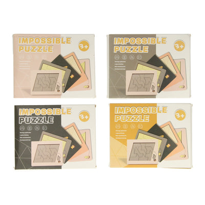Puzzle in legno per pensare impossibile