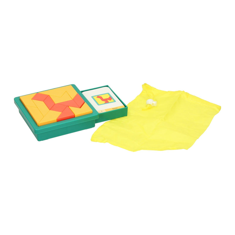 Puzzle a forma di tangram, 60 sfide