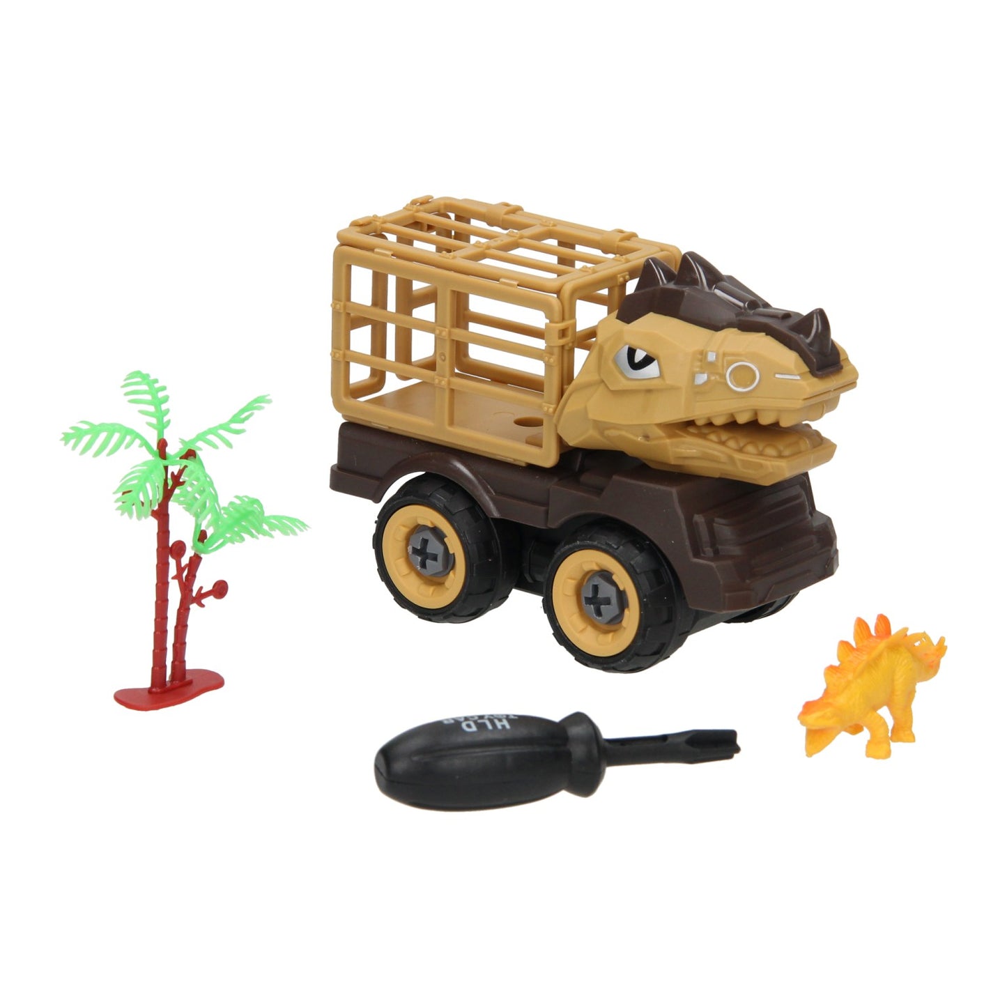 Costruisci Auto Dino con gabbia