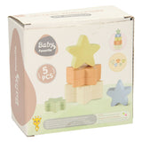 Toddler Stack Tower Ster Pastel, 5DLG. - afbeelding 5