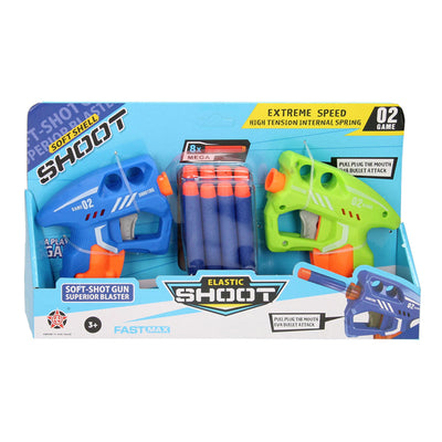 Lobbes soft dart spel 2 pistooltjes