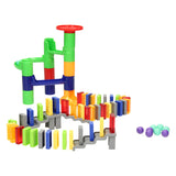 marble track with domino, 66dlg. - afbeelding 3