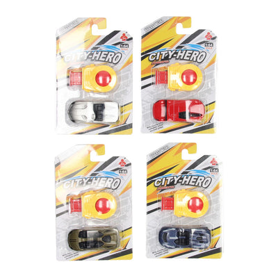 Coche de metal de tiro