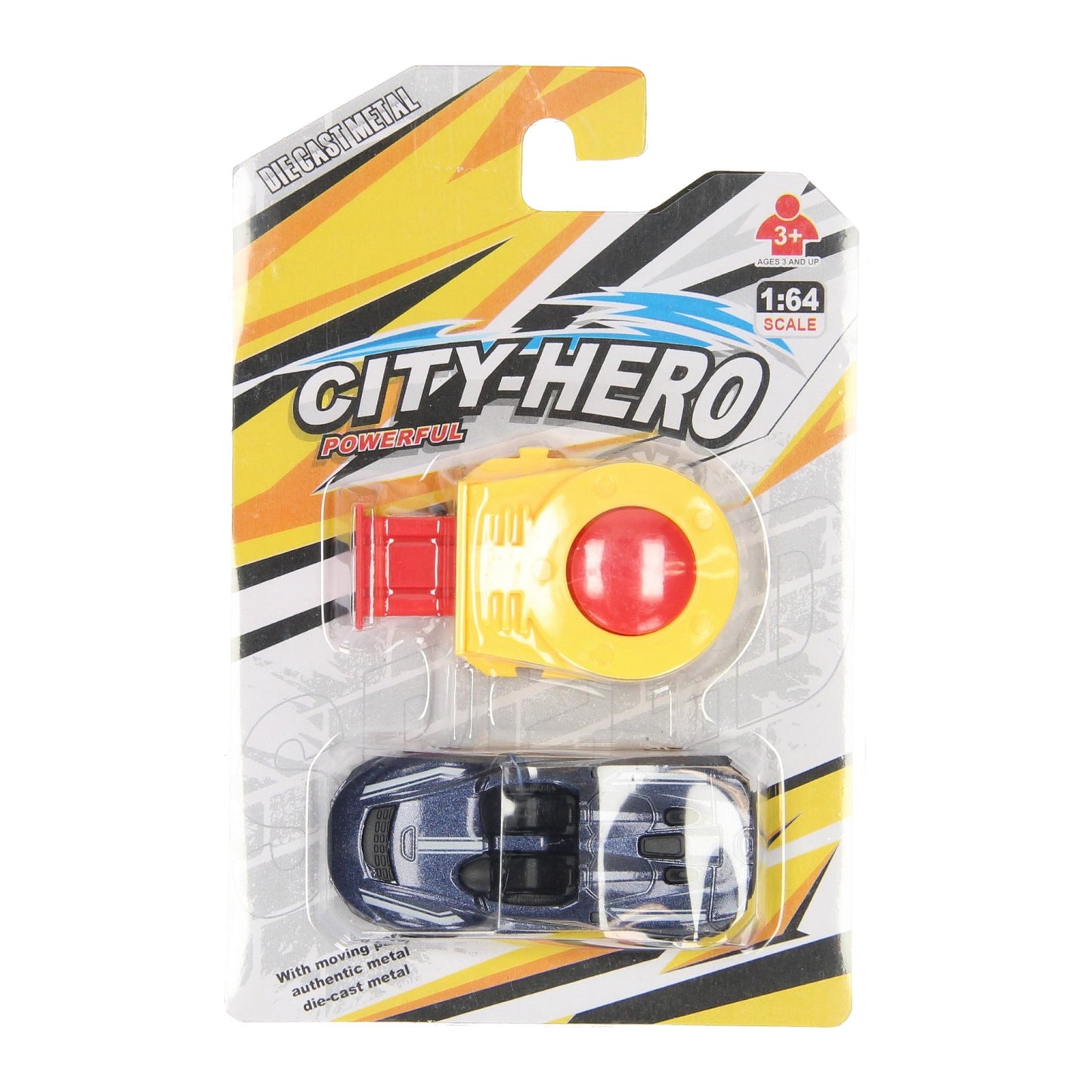 Coche de metal de tiro