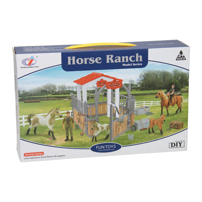 Set da gioco per la scuola di equitazione