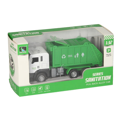 garbage truck light sound