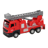 Lobbes pull-back ladderwagen rood licht en geluid - afbeelding 1
