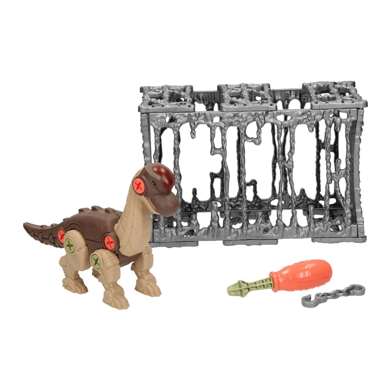 Schroef dino in kooi