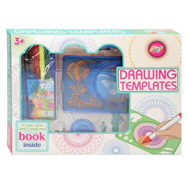 Modelli per set da disegno a spirale, 19 pz.