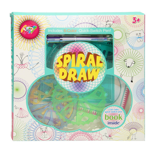 Juego de dibujos en espiral, 7 piezas.