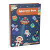 Libro magnético - viajes espaciales, 50 piezas.