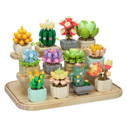 Building blocks set flower shop window - afbeelding 3