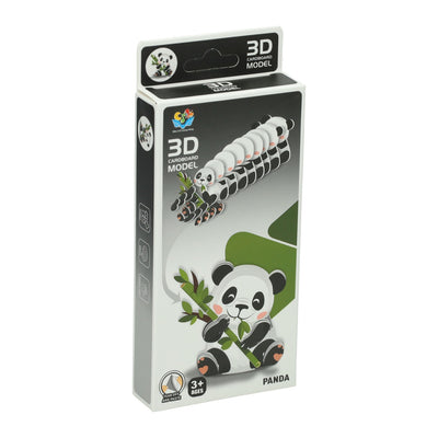 Rompecabezas modelo 3D DIY - panda