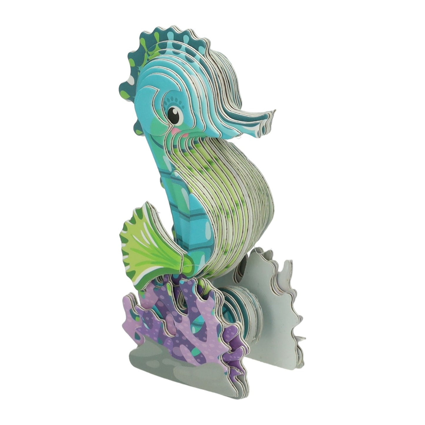 Puzzle modello 3D fai da te - cavalluccio marino
