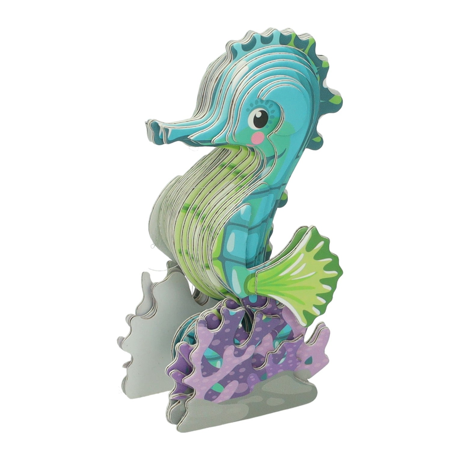 Puzzle modello 3D fai da te - cavalluccio marino