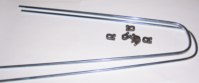 Sufflery Set ATB Negro de acero de 26 pulgadas