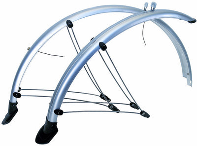 Fender Set 28 PVC 45 mm de plata con guía de cable de alimentación