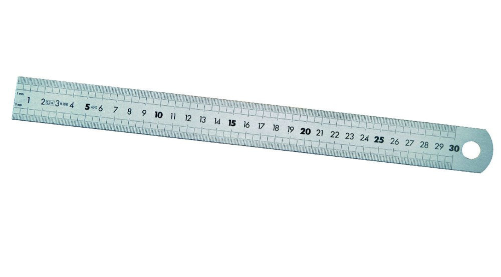 Varilla medidora de lechera de acero inoxidable 300x13x0,5 mm, por una cara. - mm722030 - mm722030