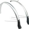 Eurofender Fender Set Snello 28 x 51 mm in argento