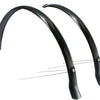 Eurofender Spatbordset Snello 28 x 51 mm zwart