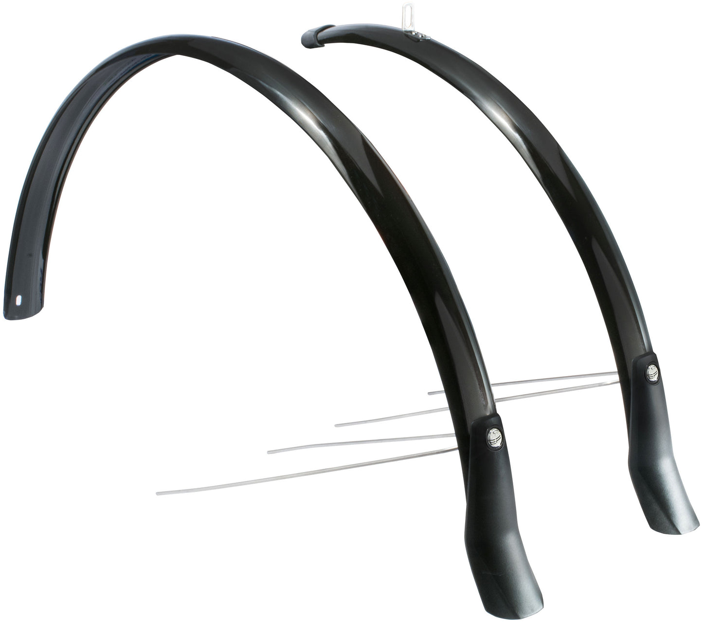 Eurofender Spatbordset Snello 28 x 51 mm zwart