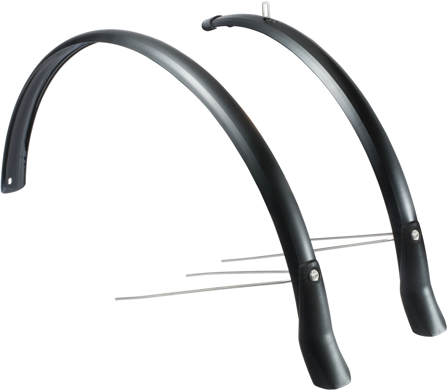 Eurofender Spatbordset Snello 28 x 51 mm mat zwart