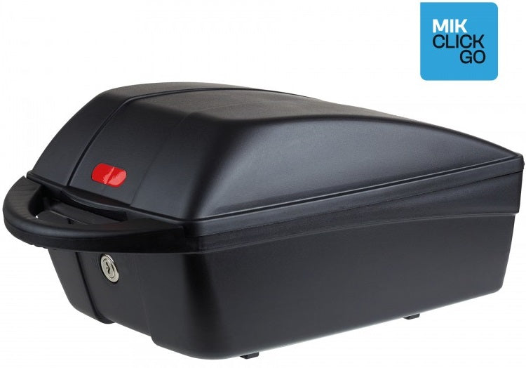 Polisport Top Case per biciclette con un sistema di montaggio MIK-HD