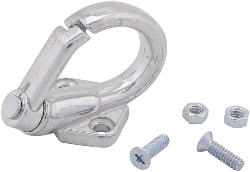 Rms gepäckhaken luggage hook silver