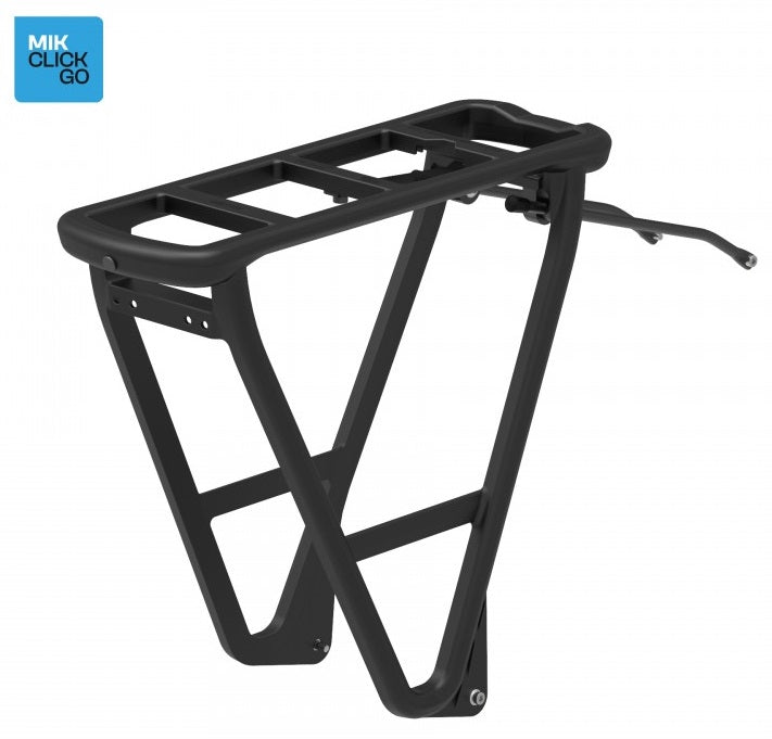 Polisport AchterDrager HRP Standard e MIK-HD Fasten Fasting Black