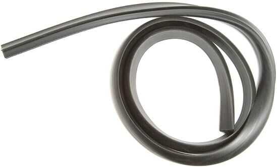 Capota de goma perfil rms goma negra 110 cm