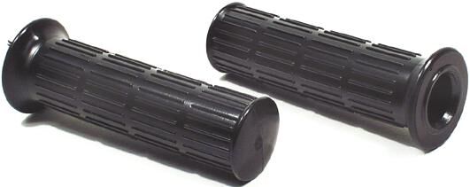 Rms rubber handvat rubber grip black pair