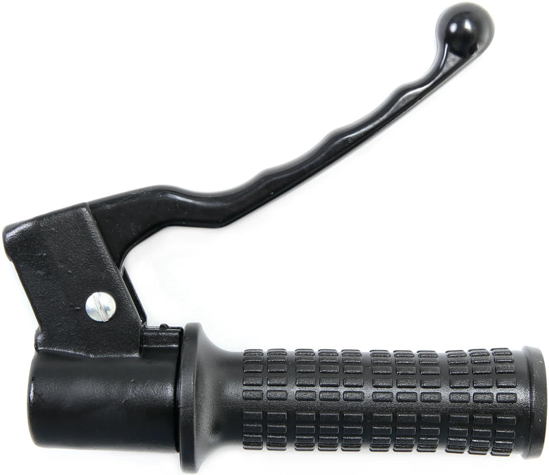 Domino gasdraaigreep armatuur piaggio style throttle grips alu sw 1-pull, brake leve
