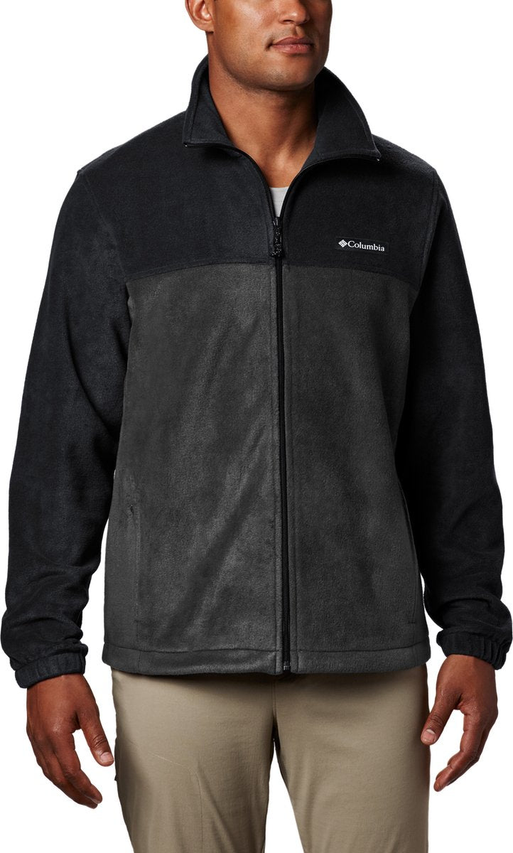 Columbia Steens Mountain™ chaqueta polar con cremallera completa 2.0 para hombre - chaqueta polar con cremallera completa - chaleco polar - negro - talla m
