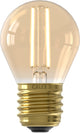 Lámpara LED de filamento Calex - E27 - Fuente de luz P45 dorada - 3,5W - regulable