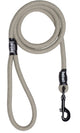 Correa para perro Rebel Petz - gris pardo - l - 12 mm x 140 cm