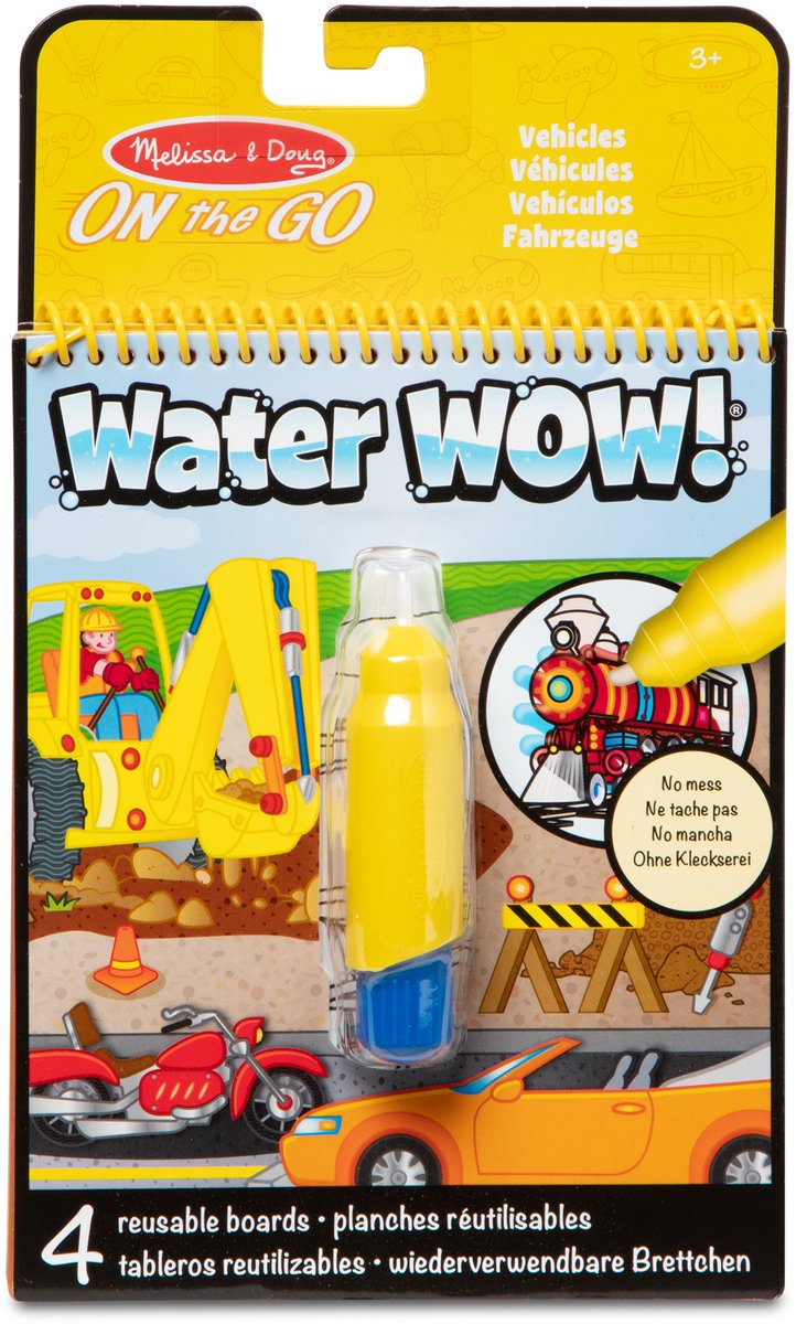 Melissa Doug Melissa Doug Paints with water vehicles