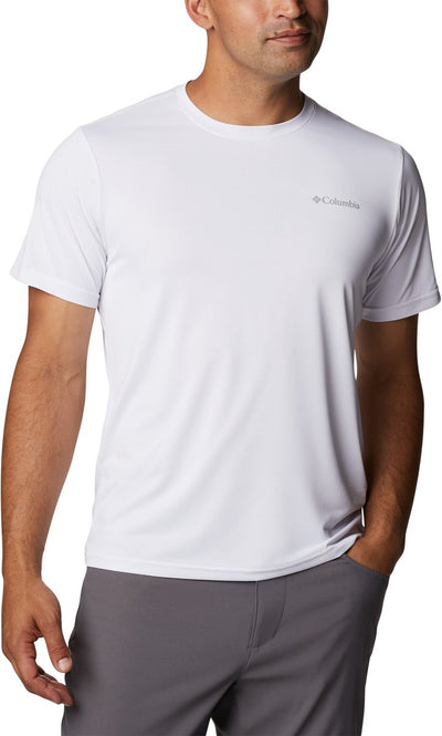 Columbia hike™ crew men's outdoor shirt - white