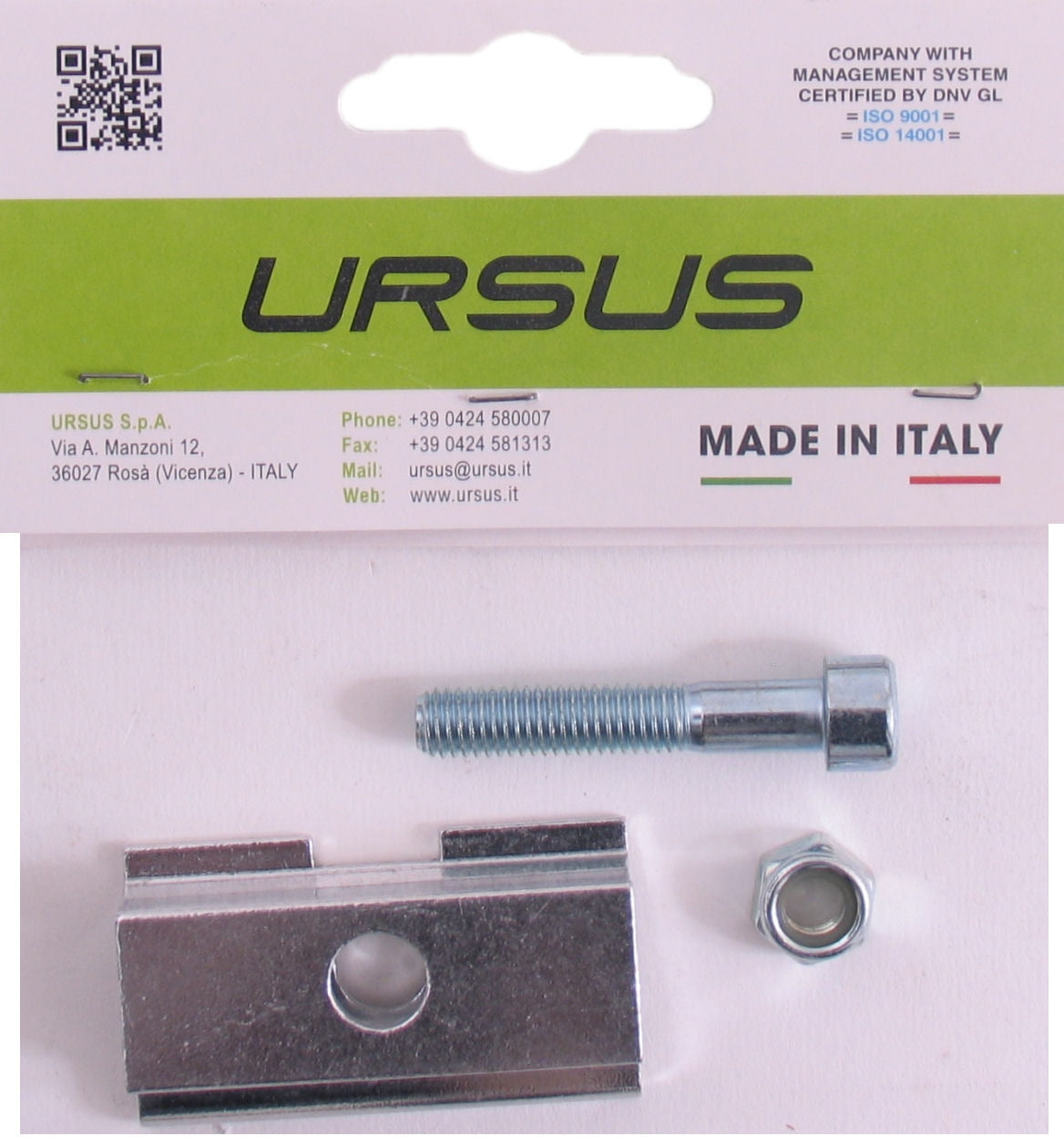 Ursus standaard adapterplaat voor gazelle m8x45 voor ursus king