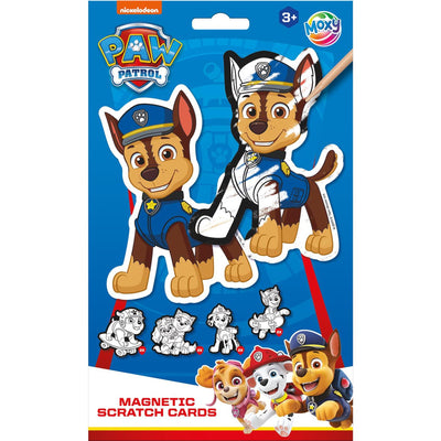 Gruppo di artigianato creativo Scratch Magneten Paw Patrol, 12dlg.