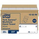 Asciugamani igienici piegati tork h2 xpress universal multifold naturale