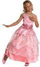 Travestimento - costume classico da bambina glinda rosa vestito m (7-8 anni)
