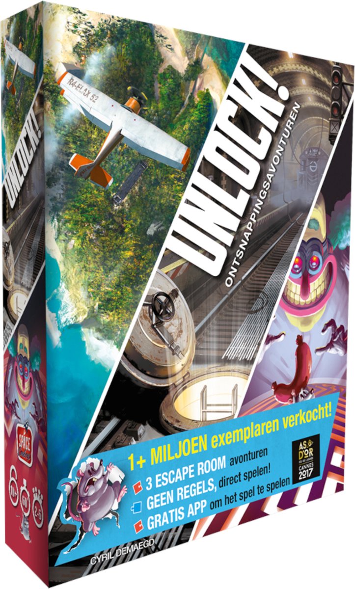 Asmodee unlock! Escape adventures
