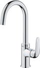 Miscelatore monocomando Grohe Quickfix Swift con bocca girevole e piletta - misura L - risparmio energetico e idrico - cromo