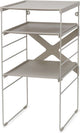 Joseph joseph level adjustable shoe rack – 4 pairs – ecru