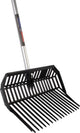 Attrezzi Talen - forca da scuderia - plastica - manico in alluminio - 140 cm