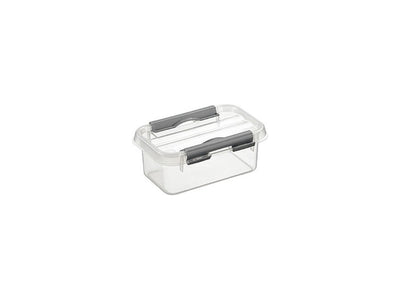 Caja de almacenamiento de la línea SunWARE SUNWARE 0.5L Silver transparente